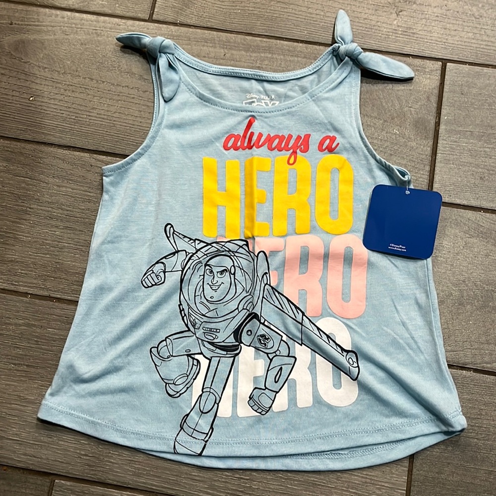 Toy Story Buzz girls 3T tank NWT